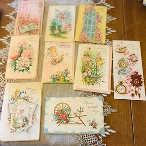 Elegant Floral Greeting Card Collection